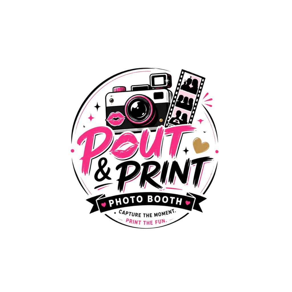 Pout & Print Photo Booth logo